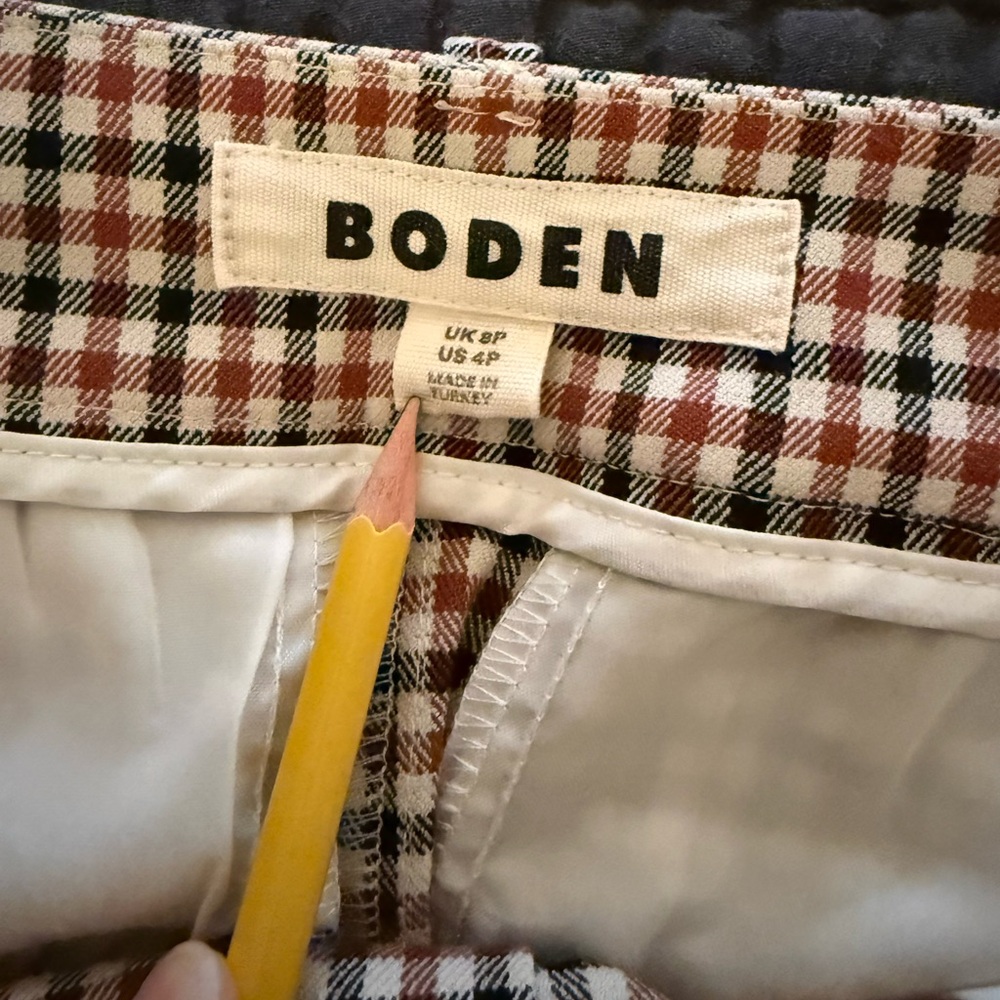 Boden Chelsea Check Pants - image 8